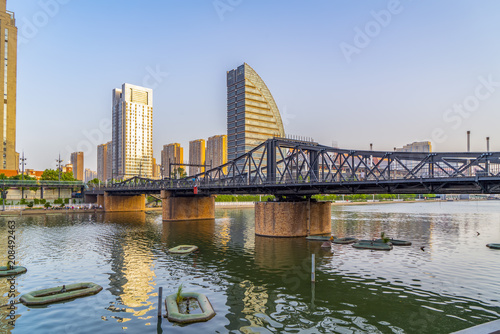 Urban architectural landscape in Tianjin