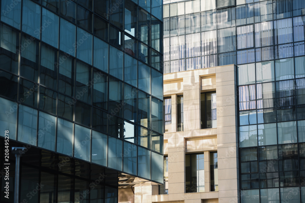 Obraz premium Modern corporate building in Bucharest