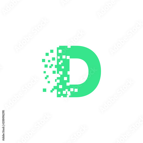 d logo template