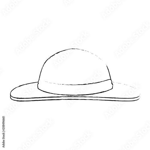 canadian ranger hat uniform vector illustration design