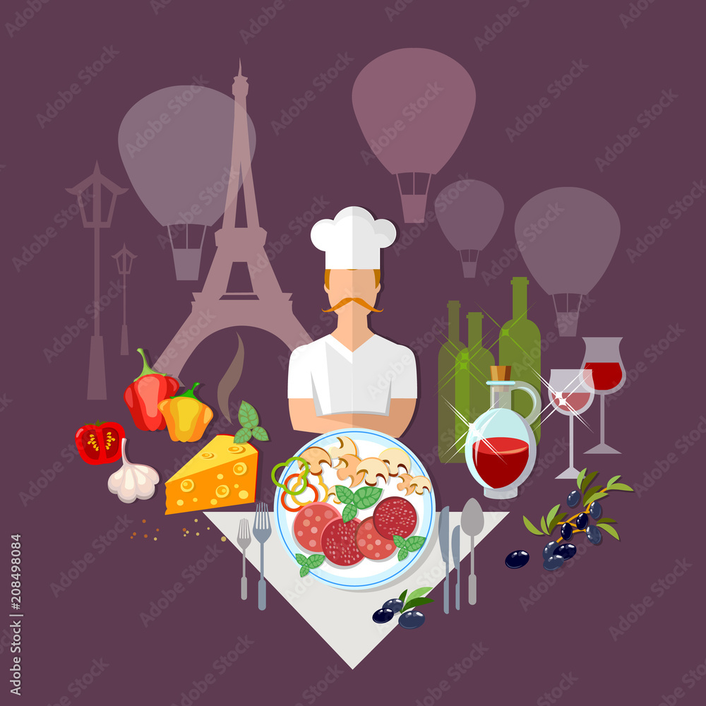 French Cuisine and culture France food french wine and cheese restaurant menu