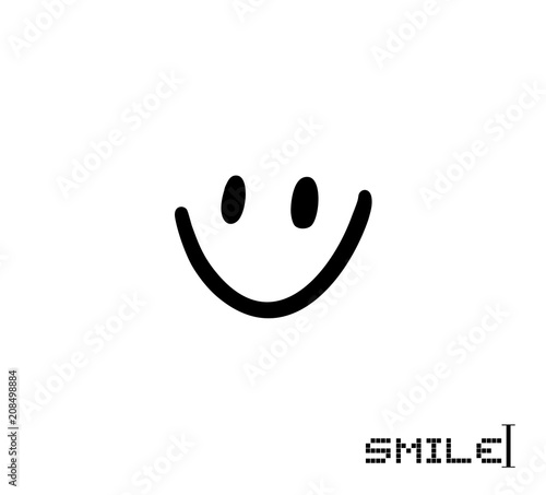 smile face icon photo