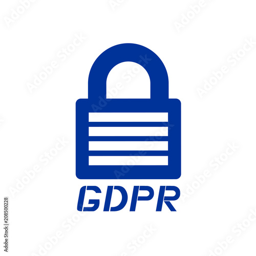 GDPR data protection symbol