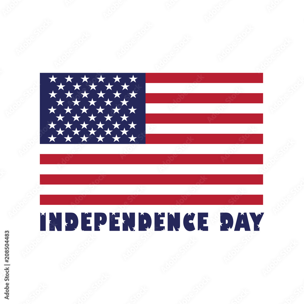 Fourth of July, USA Independence day. American Flag Fourth of July, USA Independence day. American Flag