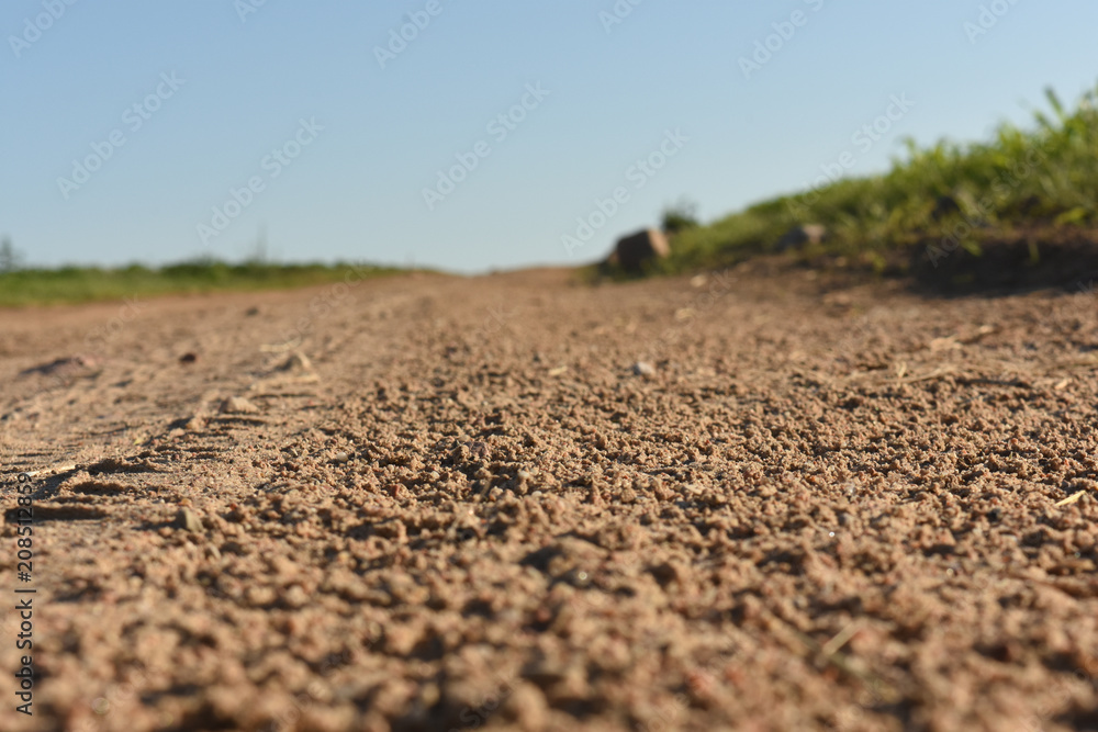 sand rustic road macro sand rustic road macro