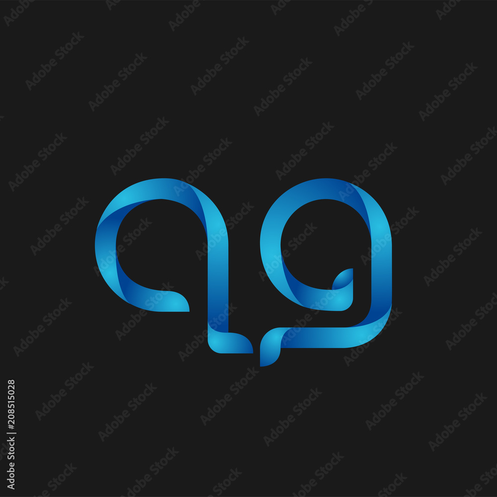Initial Letter QG Logo Vector Design Initial Letter QG Logo Vector Design