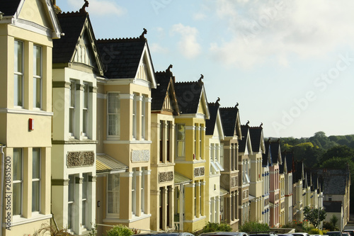 Casas en Plymouth, Inglaterra photo
