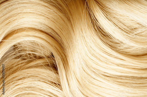 Leinwand Poster Hair.  Hair Texture. Healthy hair