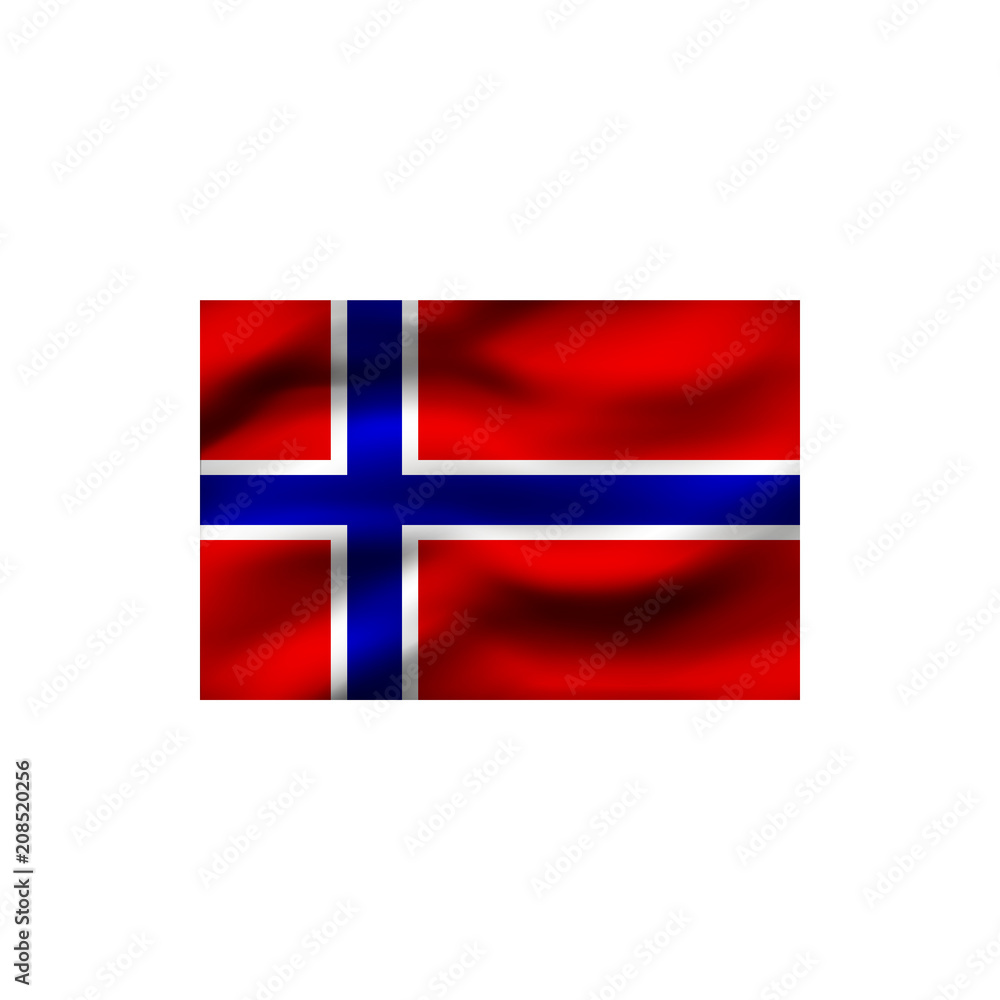 Obraz premium Flag of Norway.
