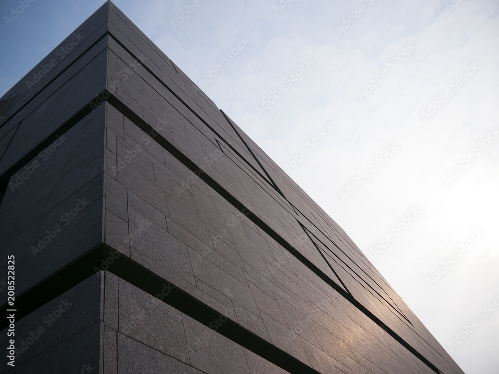 Modern office building exterior Modern office building exterior