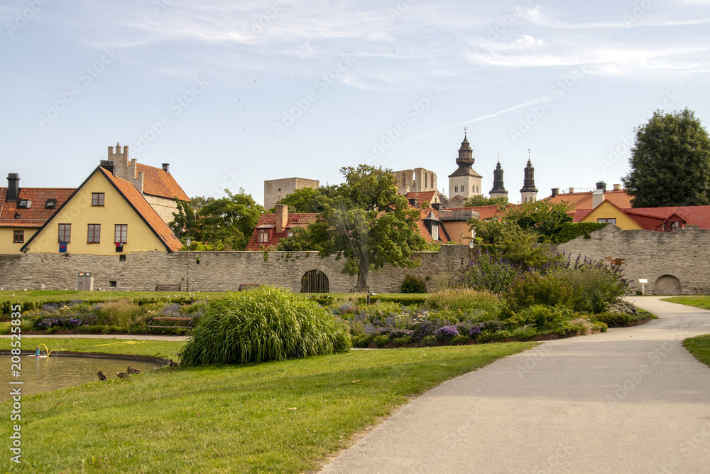 Almedalen in Visby