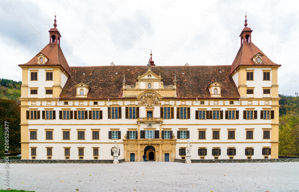 Eggenberg Baroque Palace or Schloss near Graz, Styria, Austria