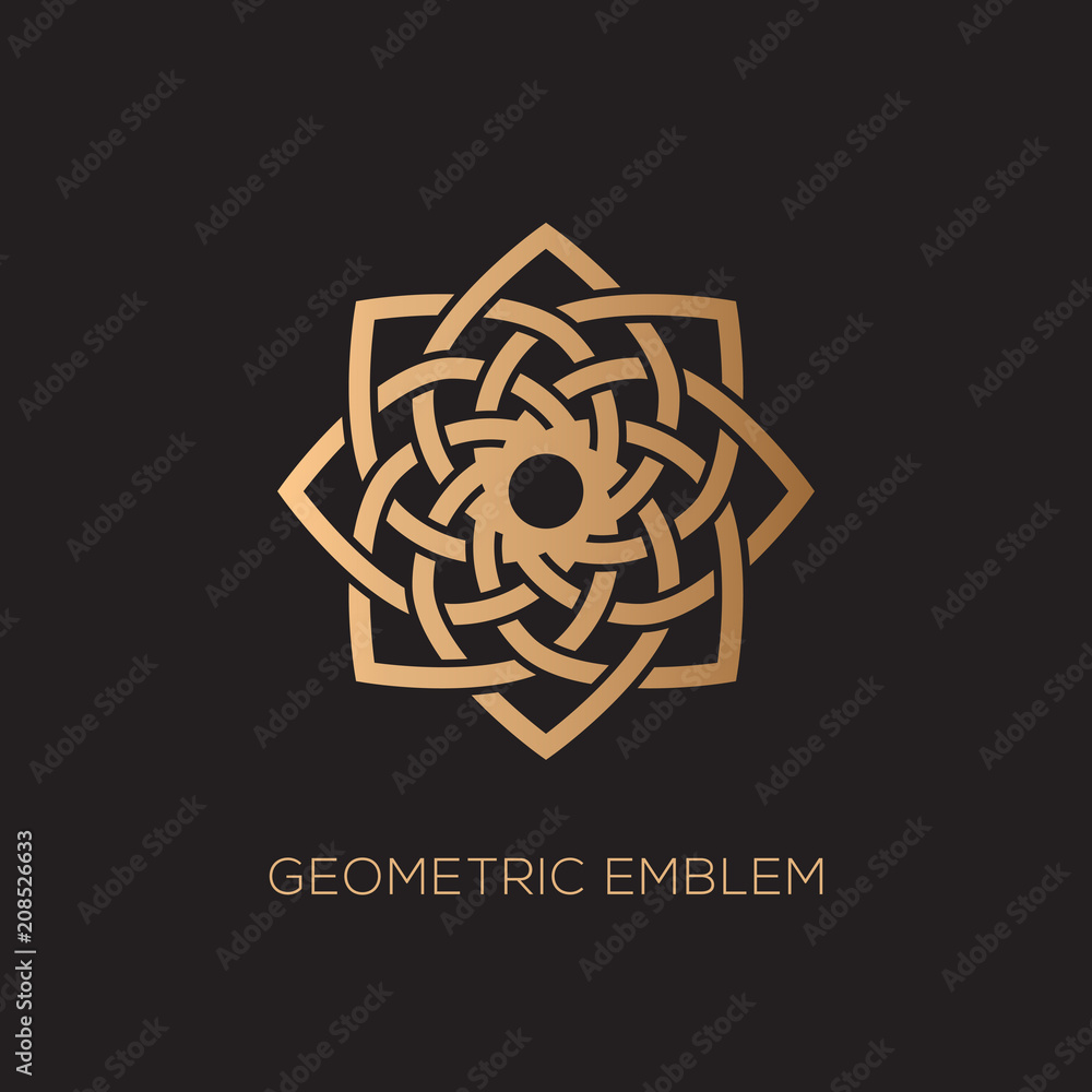 Geometric emblem Geometric emblem