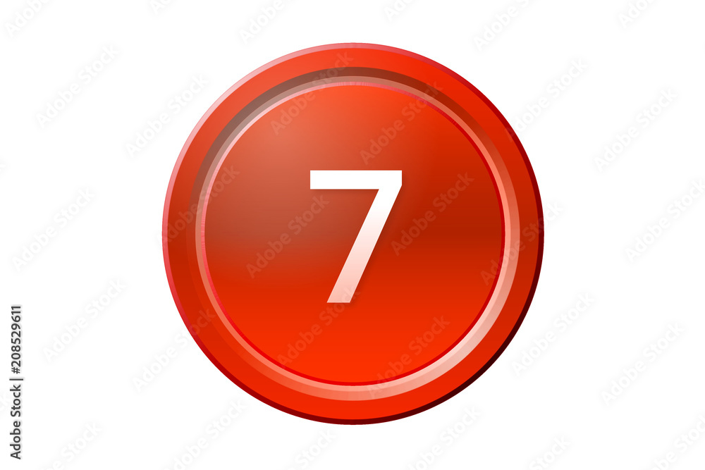 sieve number 7 red button sieve number 7 red button