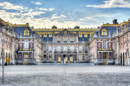 Versailles palace facade, Paris, France