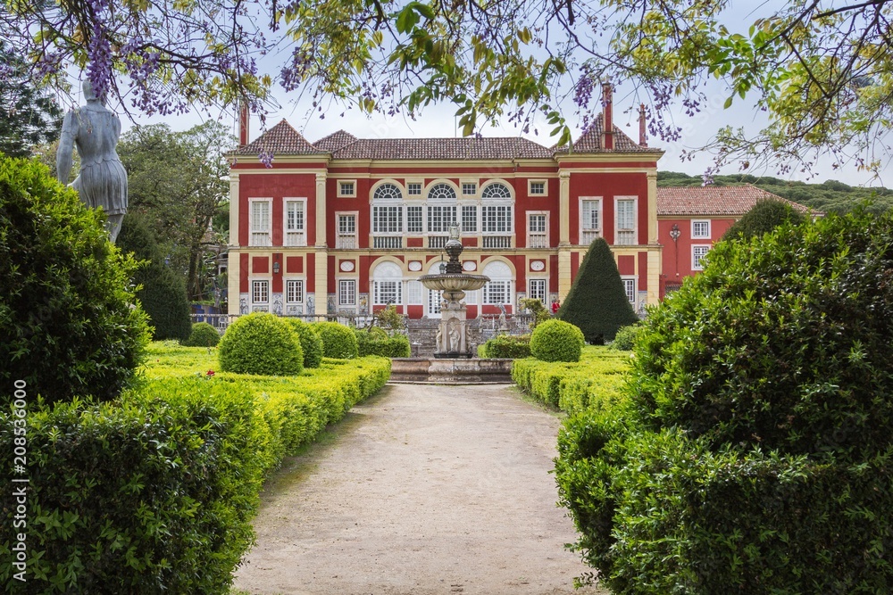 Palacio dos Marqueses de Fronteira, Lisbon, Portugal
