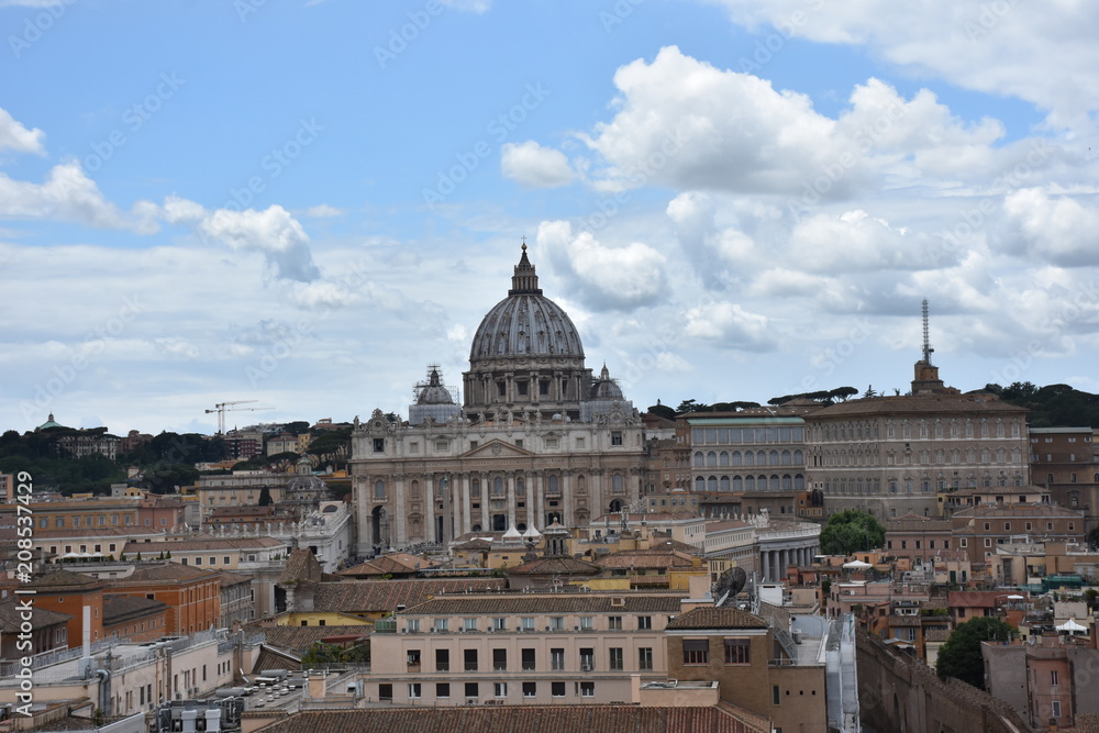 Panorama of Rome.