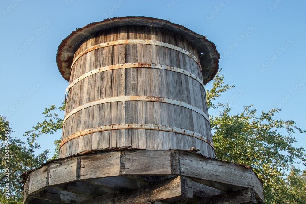 Rain water collection barrel tank 