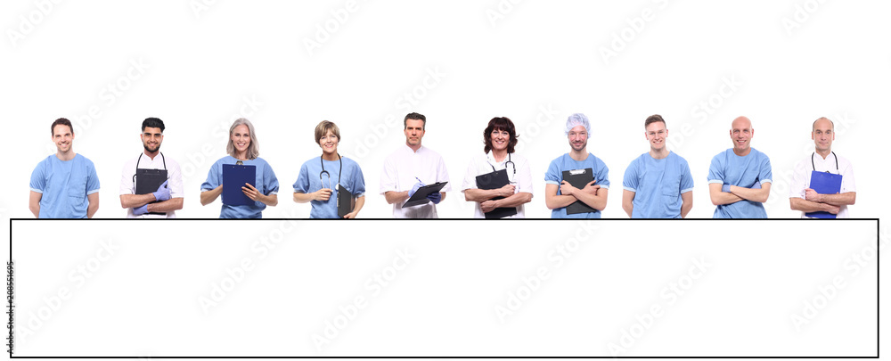Obraz premium Group of healthcare people