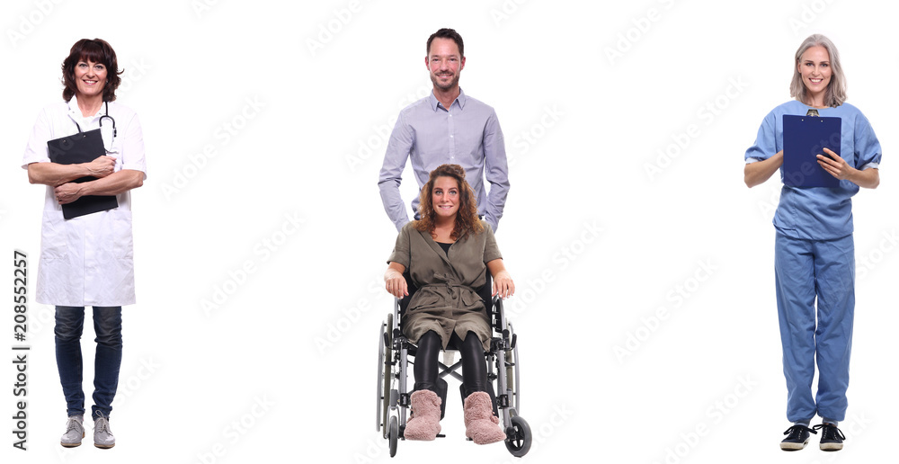 Obraz premium Group of healthcare people