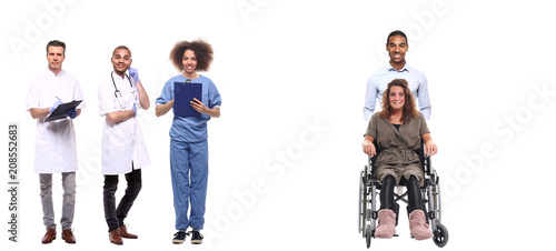 Group of healthcare people