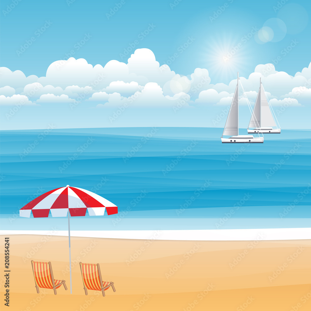 Obraz premium Tropical seascape