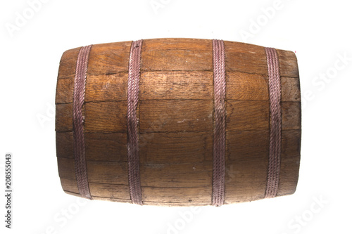 barrel isolated on white background