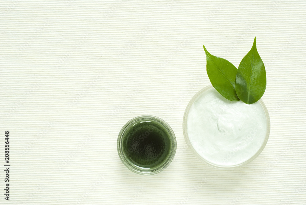 moisturizers, top view moisturizers, top view