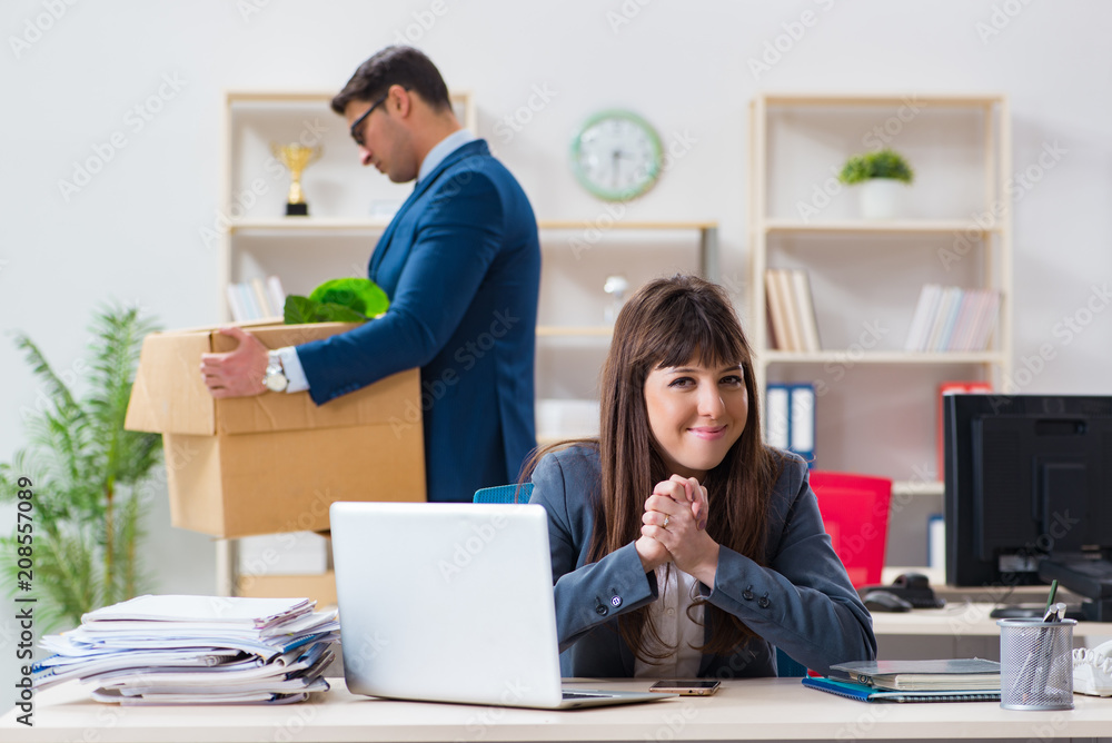 Person being fired from his work Person being fired from his work