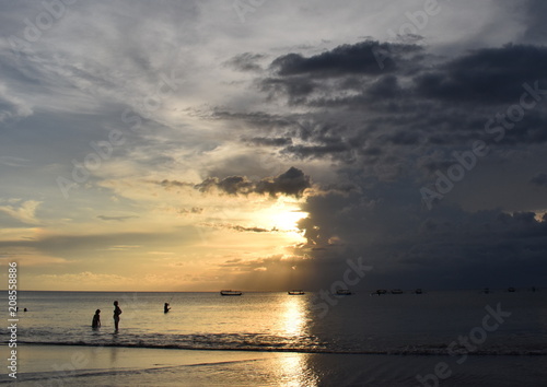 bali sea sunset © 和男 國本