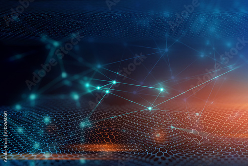 cryptocurrency bitcoin, ai brain system data connecting to analysis , light internet social network background, illustration of global web with link to electric information