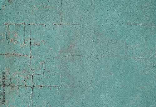 Weathered Concrete with Cracks and Chips