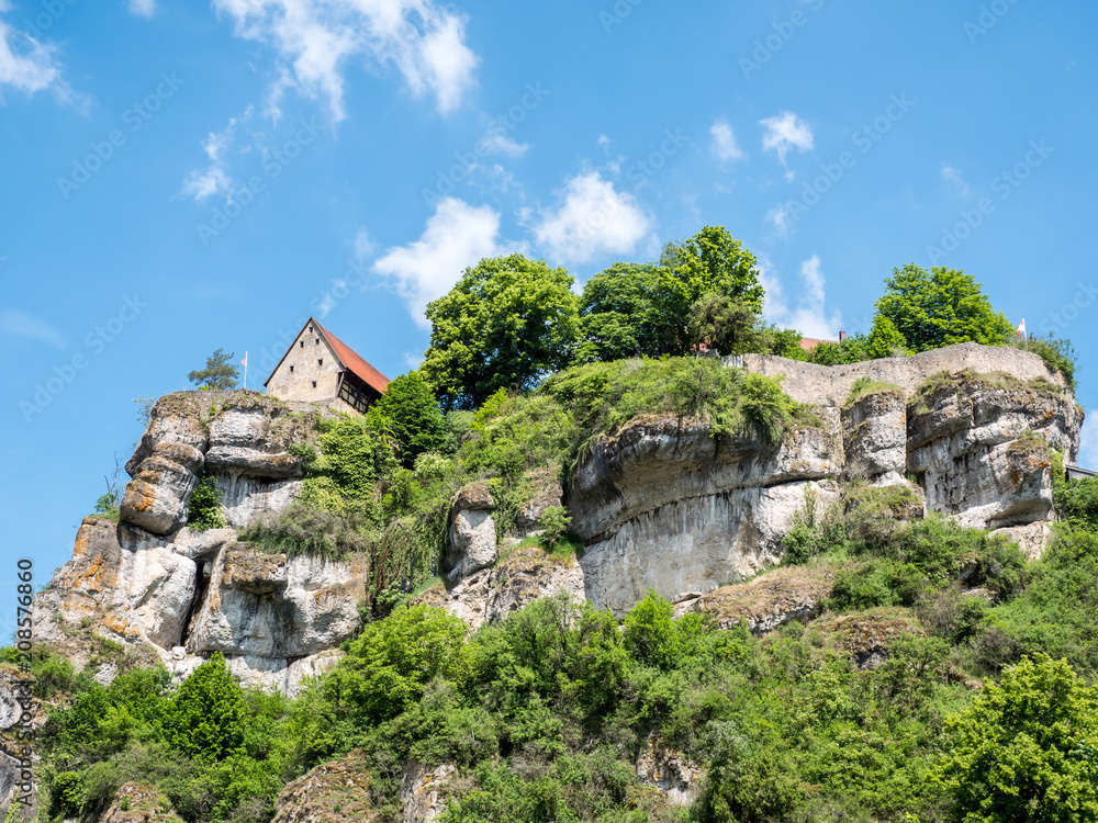 Pottenstein Felsen mit Burg
