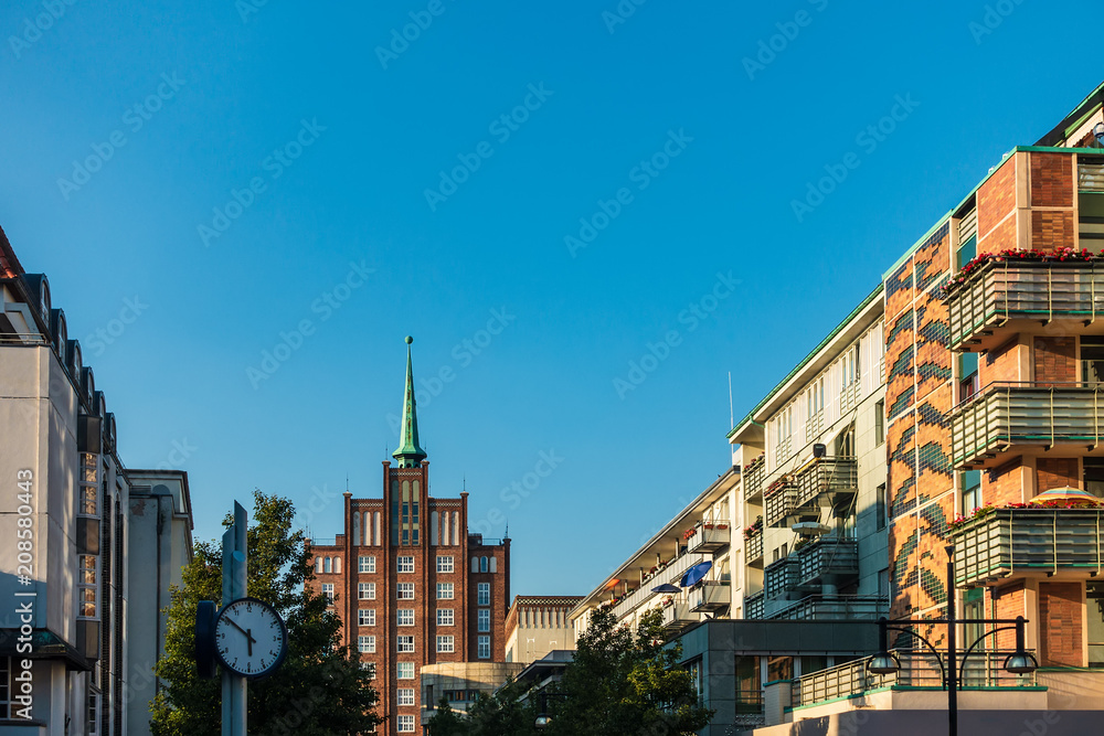 Blick über die Breite Straße in Rostock