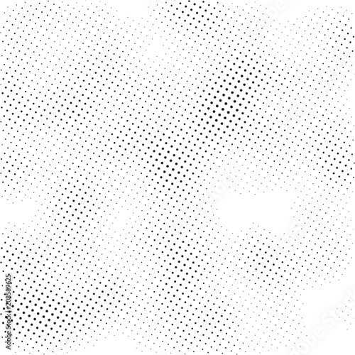 Halfton pattern, abstract background texture, vector overlay print, black and white grunge background