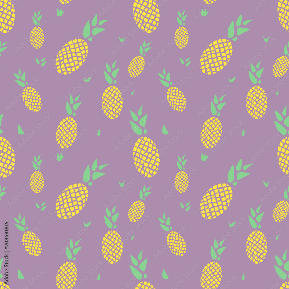 Pineapple pattern Pineapple pattern