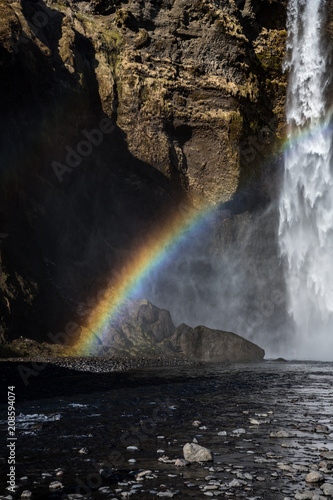 rainbow waterfall