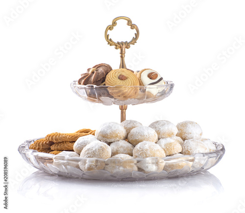 Eid Cookies Isolated, Muslim Lesser Holiday Snacks