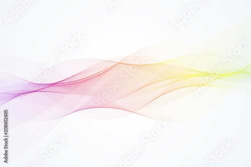 Abstract wave background. Geometric template for your design brochure, flyer, report, website, banner. Vector illustration.