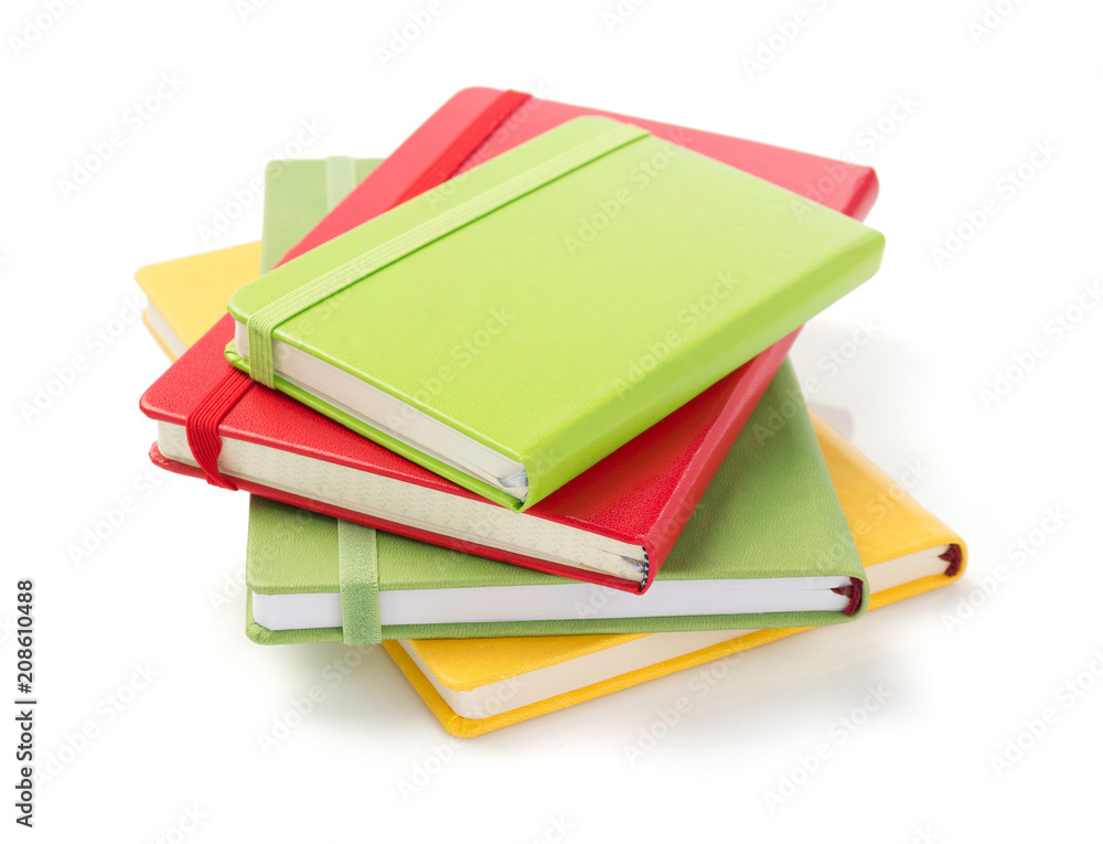 notebook at white background notebook at white background