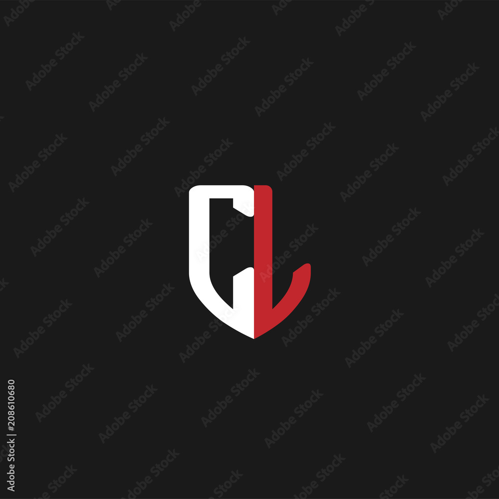 Initial Letter CL Logo Template Design