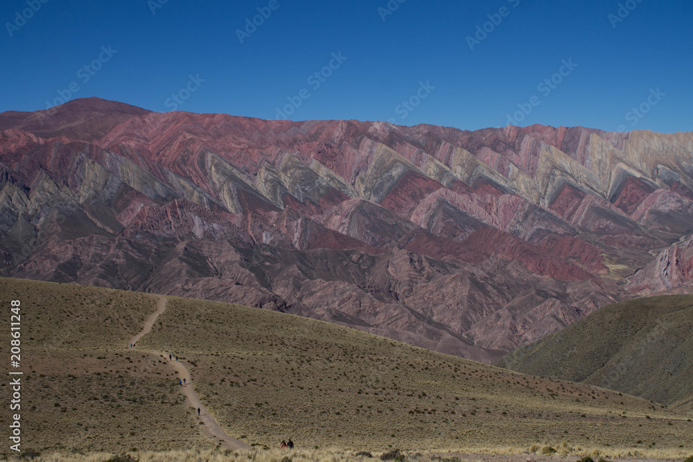 Argentinian colorful mountains