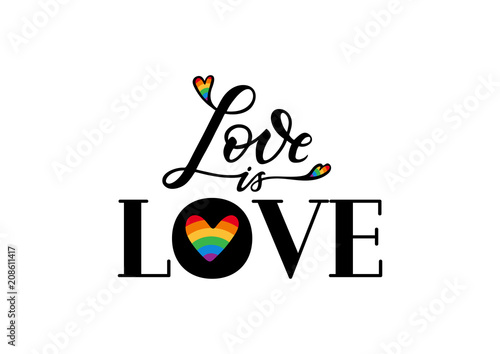 gay love calligraphy