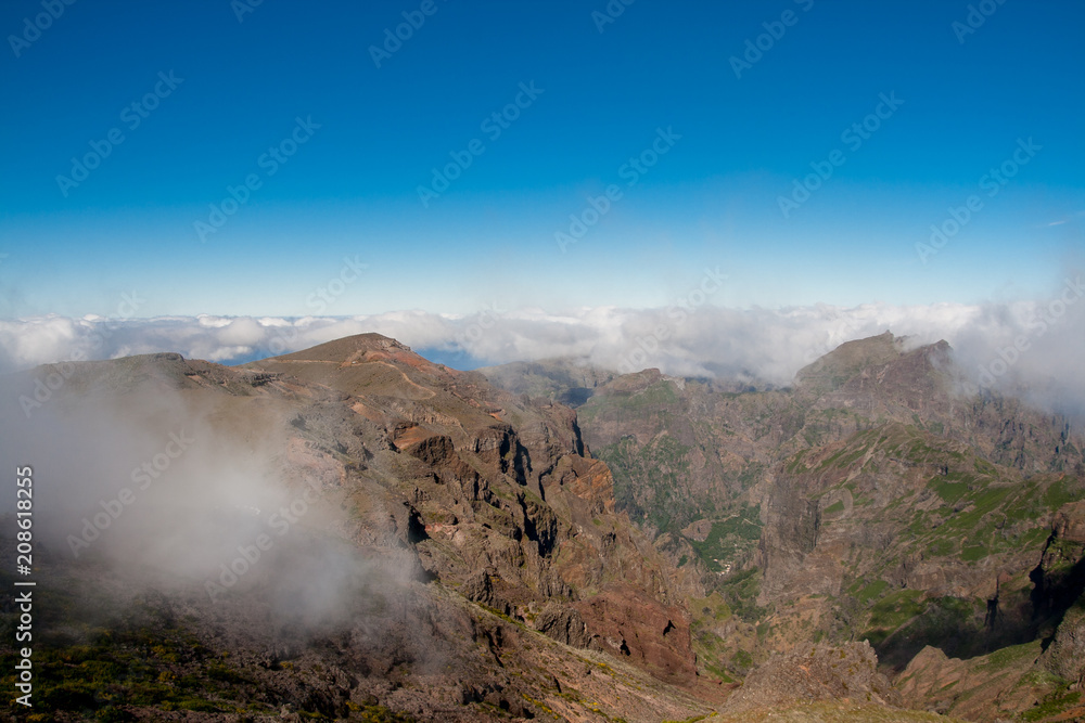 In den Bergen von Madeira