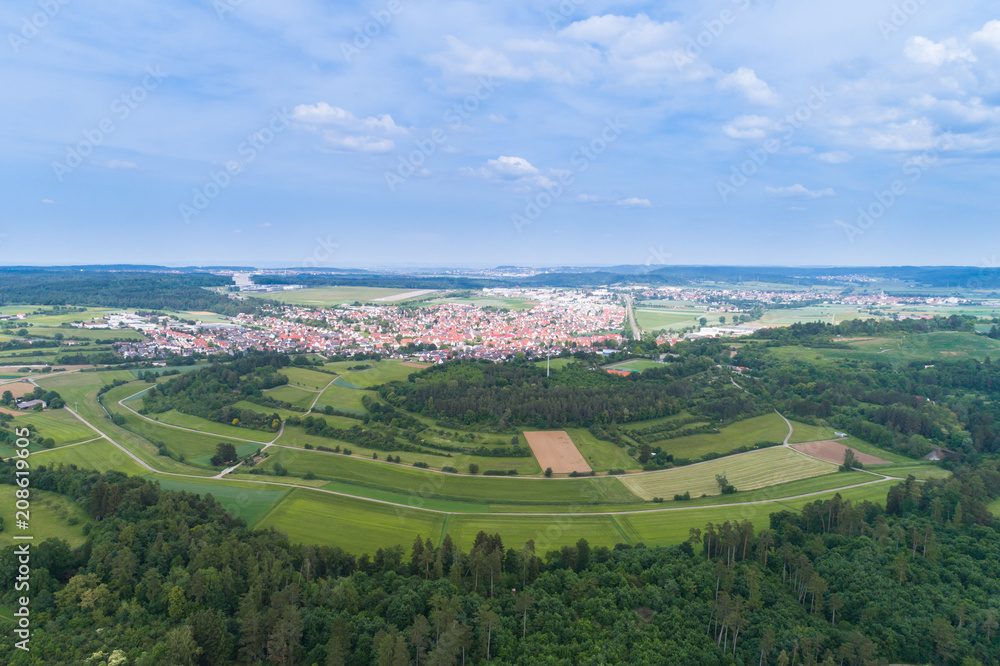 Luftbild Renningen in Baden Württemberg