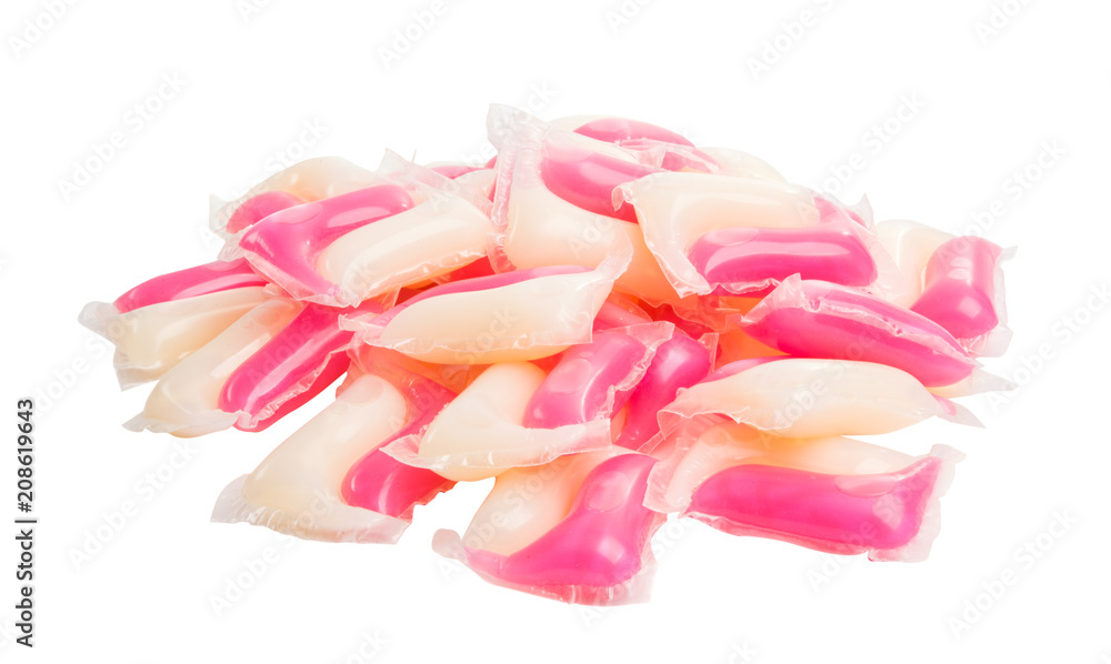 capsules for washing isolated capsules for washing isolated