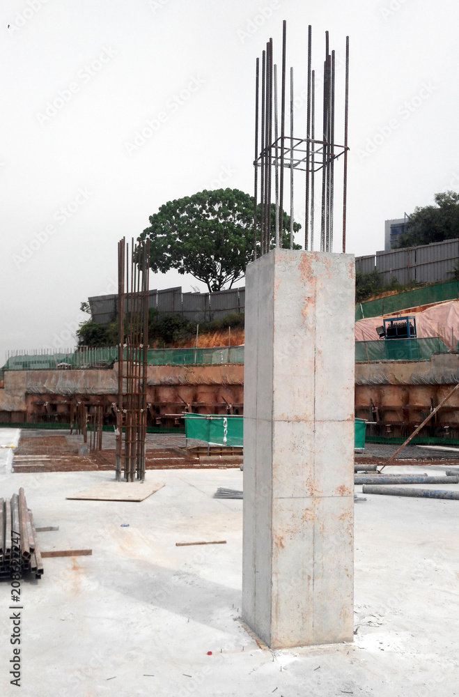 Concrete Post And Beam The Best Picture Of Beam