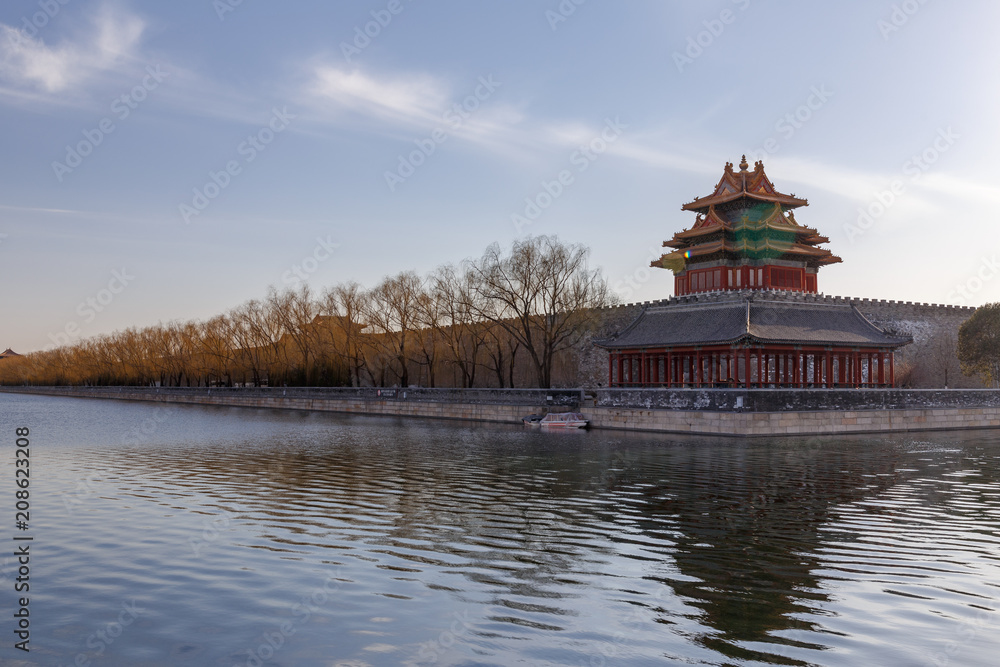 Naklejka premium Forbidden City Wall