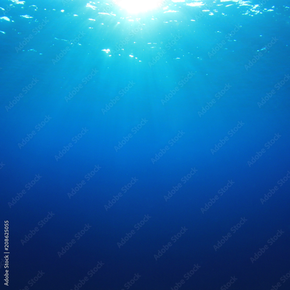 Blue ocean background
