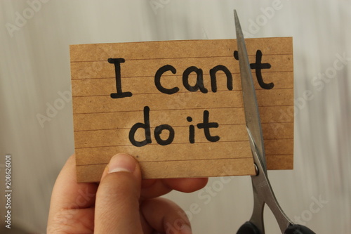 İ can't do it